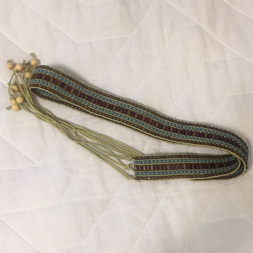 ⚡️3 for $12 sale Beaded belt - boho your ❤️ out